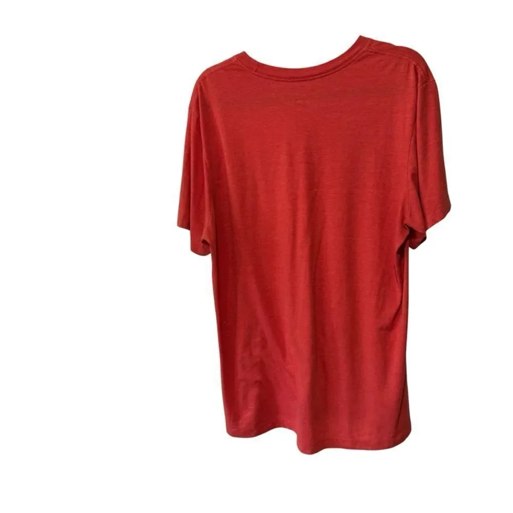 Nike Clark Atlanta University Y2K Red Short Sleeve Crew Neck Soft T-Shirt